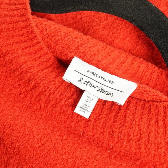 Red Paris Atelier sweater - Picture 3 of 4